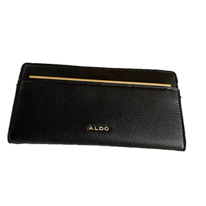 ALDO - Faux Leather Black Ladies Wallet
